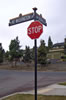 Awbrey Park Street Sign - Bend, Oregon