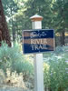 River Wild Directional Sign - Bend, Oregon